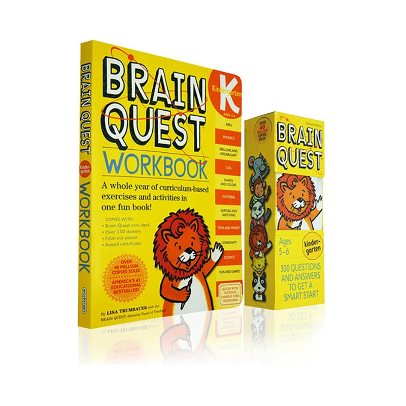 

Brain Quest Children's Intelligence Quiz Development Boxed Card + Workbook