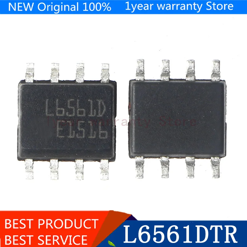 {Новый оригинал} 10 шт. L6561D L6561 L6561DTR SOP-8 L6561D013TR | Электроника