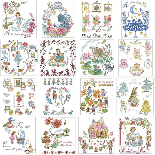 Buy Wholesale China Stamped Cross Stitch Kits For Beginners Adults