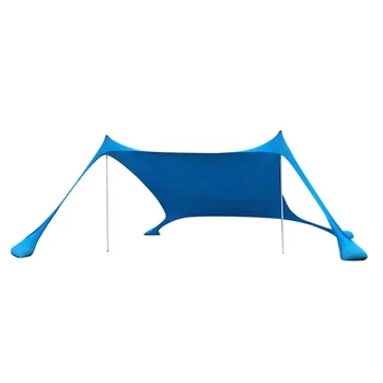 

Portable Beach Tent With Sandbag Anchors Beach Sunshade Uv Sun Shelter For Beach Parks Camping