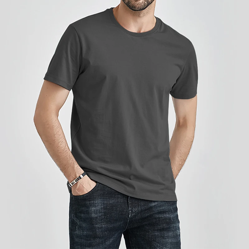 Takt ægteskab bar T-shirt Plain Cotton Men's | Men's Basic Casual T-shirt | Basic Men's Black  Tshirt - T-shirts - Aliexpress