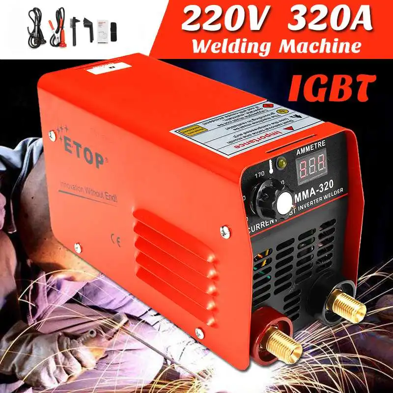 

Energy Saving 220V 320A IGBT Inverter AC Arc Welding Machine MMA Welder for Welding Working and Electric Working