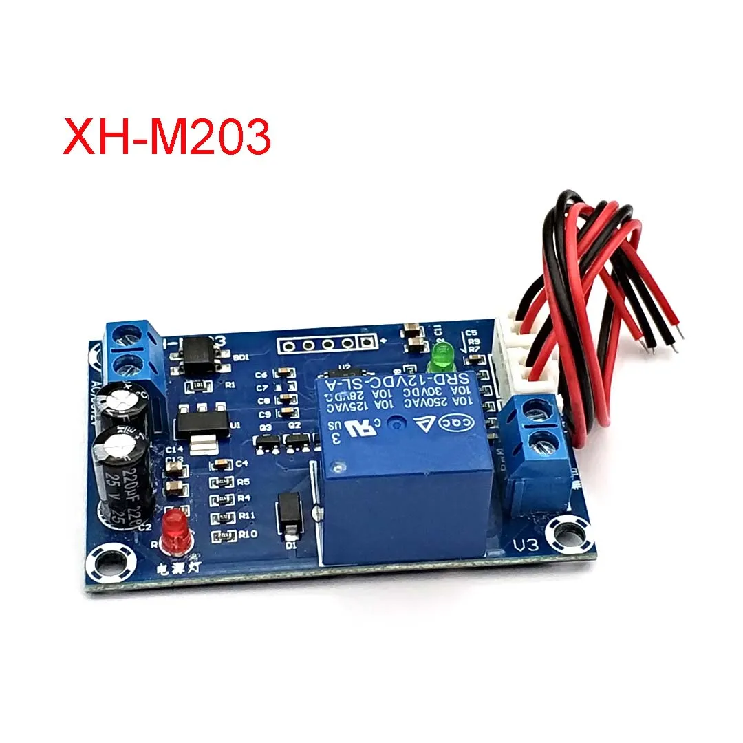 

XH-M203 контроллер уровня воды автоматический контроллер уровня воды переключатель уровня воды контроллер водяного насоса S18 Drop Shi