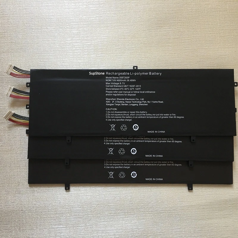 SupStone Genuine 3282122-2S 3587265P Battery For Jumper EZbook 3 Pro 13.3 EZBook 3 Pro LB10 P313R HW-3487265 EZBook V3 V4 laptop battery