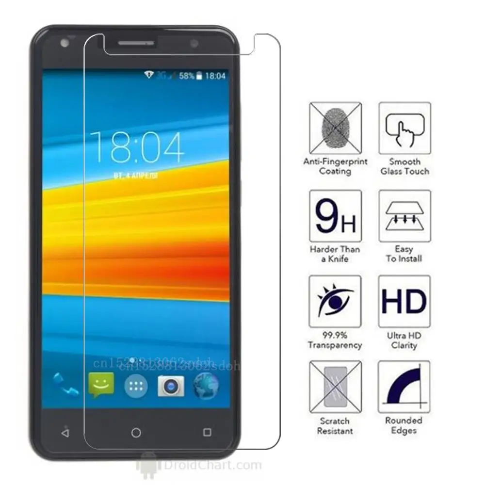 Закаленное стекло 2.5D 0 26 мм для DEXP B340 G255 GL355 G355 B255 B260 | Мобильные телефоны и