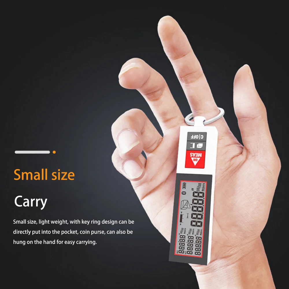 Mini Lithium Battery Wireless Laser Rangefinder High-precision Measuring Room Artifact One-click CAD Electronic Meter Ruler Mini Lithium Battery Wireless Laser Rangefinder High-precision Measuring Room Artifact One-click CAD Electronic Meter Ruler