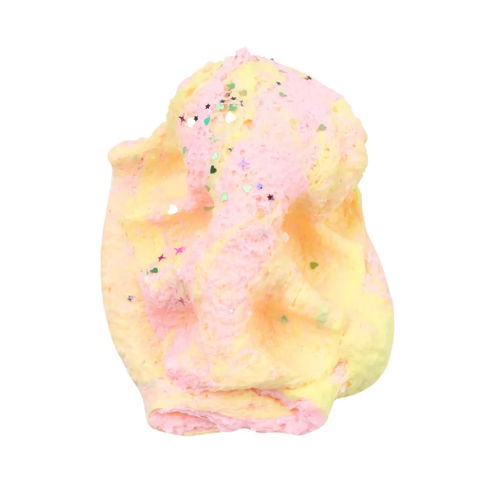 Squishy Scented Stress Kids Clay Toys Decompression Mud Toy Mixing Cloud Cotton Candy Slime Unzip Anti-stress Gift #B