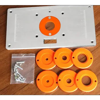 

Router Table Insert Plate Mounting DIY Flip Board for Woodworking Engraving Tool 449C