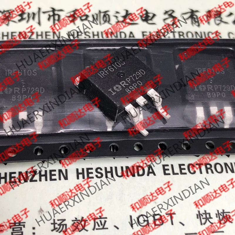 10 шт./лот IRF610S-263 200V 3.3A на