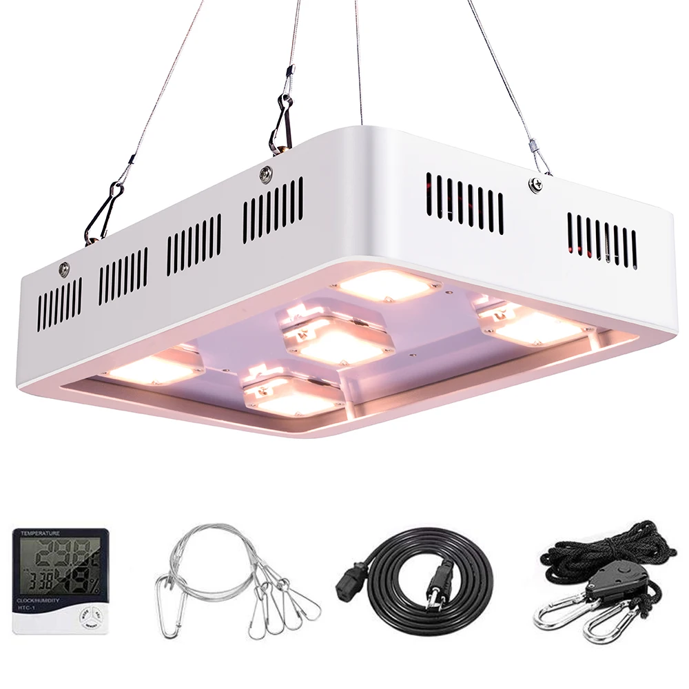 

Full Spectrum LED Grow Light 1500W Sunshine COB LED Grow Light, X5 COB LED Plant Light for Growing Fresh Herbs,Vegetables,Flower
