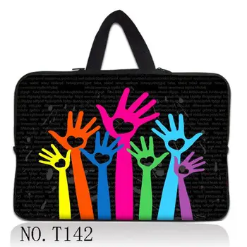 

Color Hands customized laptop bag 7" 10" 12" 13.3" 14" 15.6" 17.3" notebook bag for macbook air/pro lenovo hp dell free shipping