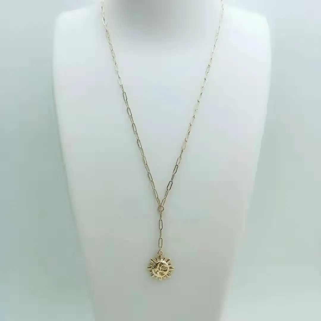 sun shaped necklace
