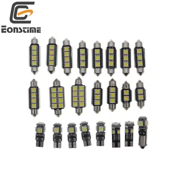 

Eonstime 23pcs LED Car Interior Lights Dome Lamp reading bulbs license plate Ceiling Light Kit for BMW X5 E53 2000-2006