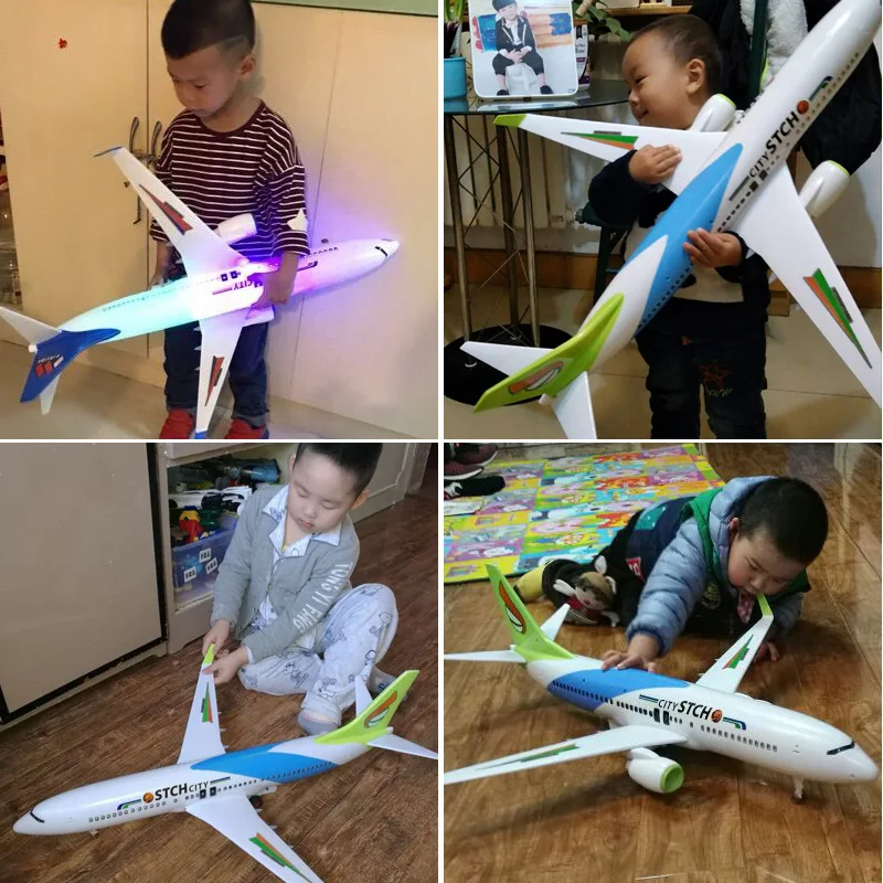 

Toy Bus Boy Drop-resistant Inertia A380 Extra Large Air Children 3-6-Year-Old Airplane Model Unisex Have