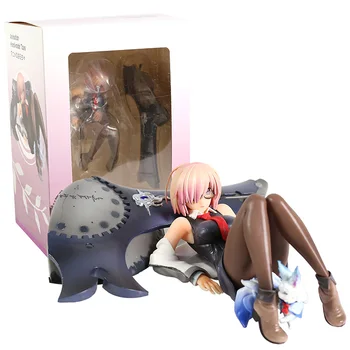 

Fate/Grand Order Shielder Mash Matthew Kyrielight with Cath Palug PVC Figure Doll FGO Model Toy