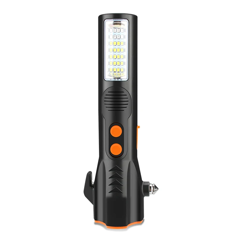 

Car Portable Flashlight Safety Hammer Rechargeable Flashlight Multifunction High Quality Lanterna Tatica Lighting EB50SD