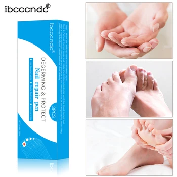 

3pcs/box Stimulate Growth Solution Gel Essence Oil Foot Care Nail Repair Liquid Anti Fungal Home Treatment Onychomycosis