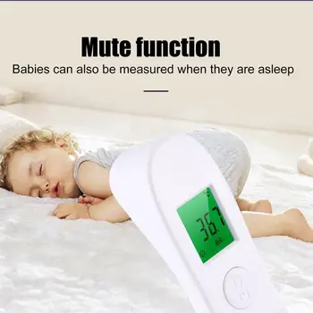 

HOT Handheld Portable Non-Contact Infrared Thermometer High Precision Thermometer Temperature Meter Tool LCD memory function