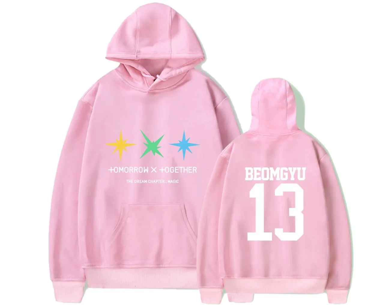  KPOP TXT Hoodies Sweatshirt Casual Oversized Hoodie Plus Size 4XL Merchandise TAEHYUN BEOMGYU Yeonj