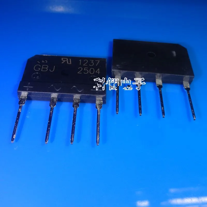Бесплатная доставка Партия из 20 шт./лот GBJ2504 25A 400V DIP4 лучшего качества |