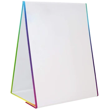 

School Art Home Dry Erase Table Top Presentation Folding Portable For Kids Writing Magnetic Whiteboard Drawing Office Reusable