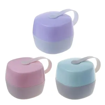 

Newborn Cute Baby Pacifier Holder Portable Baby Infant Kids Pacifier Nipple Cradle Case Holder Travel Storage Box