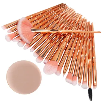 

20PCS Makeup Brushes Set Eye Shadow Cosmetic Blusher Eye Shadow Brushes Set Kit Travel Set Professional