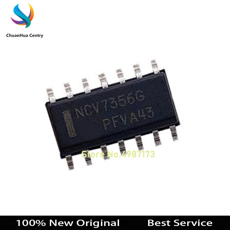 

2 шт./лот NCV7356D2R2G NCV7356G NCV7356 SOP-14 оригинальный и новый стробоскоп