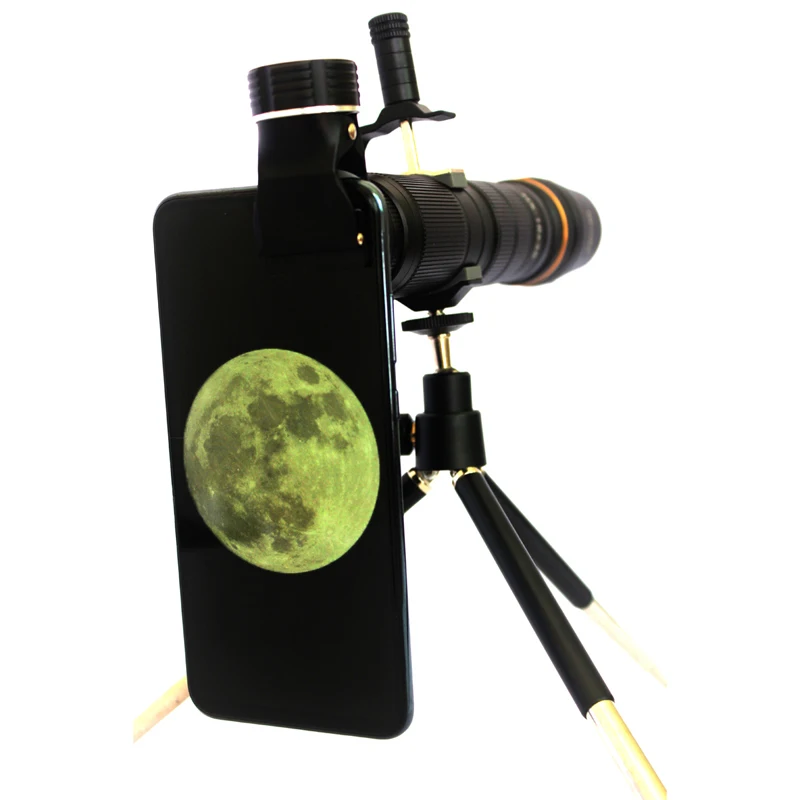 wide angle lens for phone 4K HD 16-35X Telescope Camera Zoom Lens Waterproof 3-Section Adjustable Cell Phone Telephoto Lenses for iPhone Smartphone Lenses best telephoto camera phone