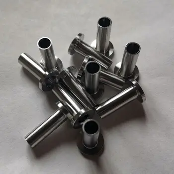 

Stainless Steel Protector Sleeves for 1/8" Cable Railing, Wood Posts, DIY Balustrade T316 Marine Grade 24 Pack