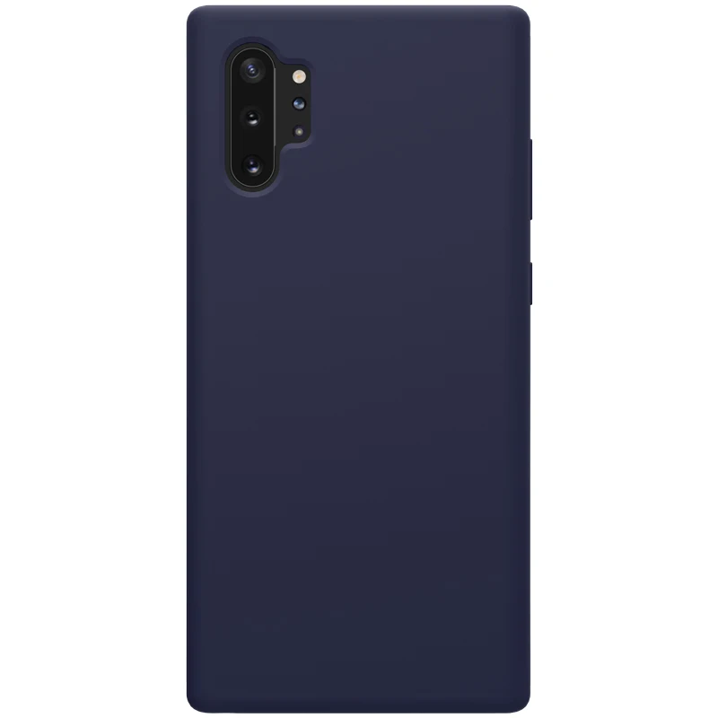 Синий Для samsung Galaxy Note 10 Plus чехол Nillkin Flex роскошный силиконовый мягкий ТПУ задняя крышка для samsung Note 10 Plus Nilkin чехол для телефона - Цвет: Синий
