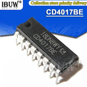 

10PCS CD4017BE DIP16 CD4017 DIP-16 DIP CD4017BD