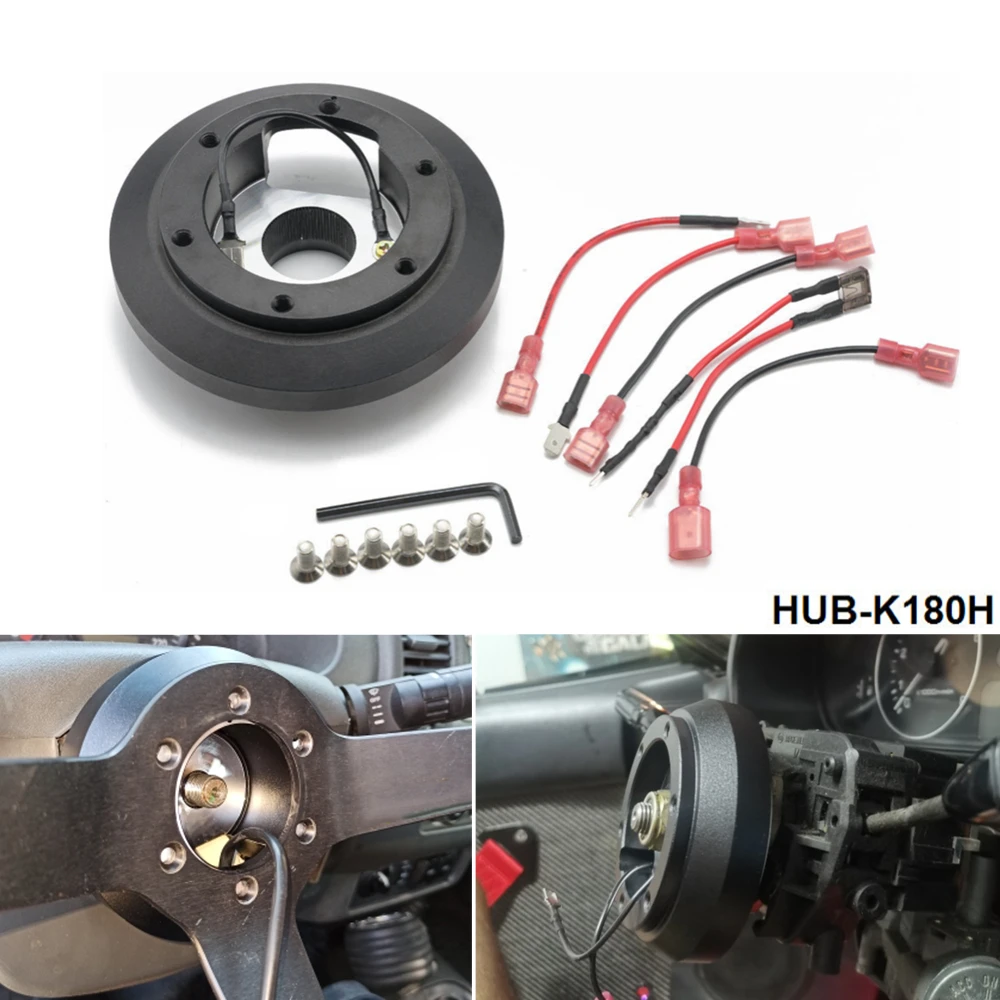 Комплект адаптеров для рулевого колеса Audi A4/A6/A8 VW Porsche HUB-K180H | Автомобили и