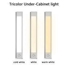 'Best' 60 Светодиодный светильник для шкафа датчик движения Беспроводной магнитный фонарь для шкафа лестница в прихожей 889