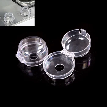 

2Pcs Gas Stove Knob Cover Protector Locks Baby Kids Safety Lid Oven Lock Child Switch Knob Cover Toddler Home Kitchen Safety