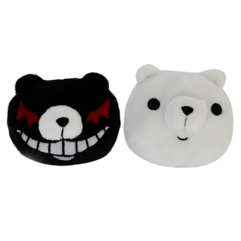 Cosplay&ware 1 Pair Anime Dangan Ronpa Danganronpa Hair Clip Junko Enoshima Mono Kuma White Black Bear Headwear Women Girl Cosplay Gifts -Zentai shop online H3272b24a76924030876a4d9d39596b9bA.jpg