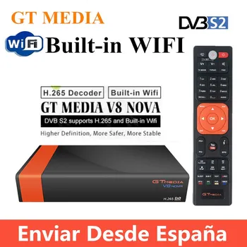 

DVB-S2 GT Media V8 NOVA Satellite Decoder with 3 years Europe Cline GTmedia V8 NOVA Full HD h.265 Spain Poland Europe cline