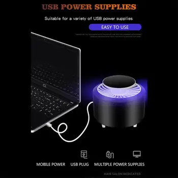 

Led Mosquito Killer Lamp UV Night Light USB Electric Photocatalytic Repellent Trap Light For Bedroom/Kitchen/Courtyard/Outdoor