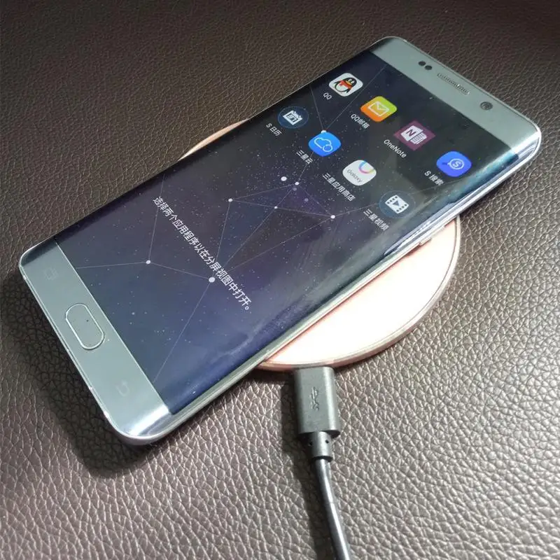 10 Вт Быстрое беспроводное зарядное устройство для samsung Note S6 S6 Edge USB Qi зарядное устройство для Nokia для huawei W3 для iPhone X и т. д