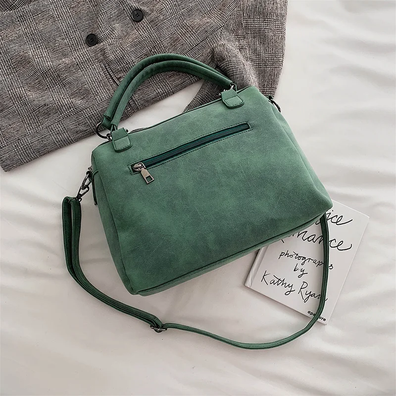 Женская сумка-тоут с цепочкой, женская дизайнерская сумка, кожаные сумки, женская повседневная клетчатая сумка через плечо, зеленая сумка через плечо