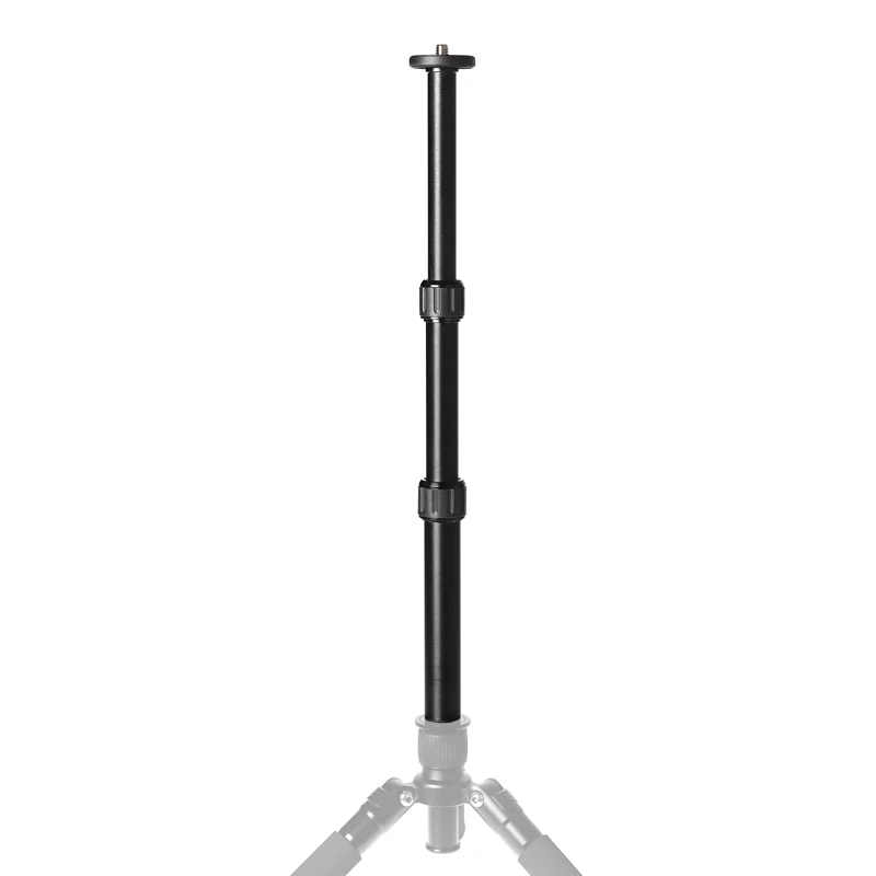 XILETU XM-263A Professional Aluminum Extension Rod Stick Pole 1/4 inch 3/8 for Thread Stabilizer Rod Monopod Tripod Central Axis