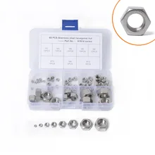 Перекрестный поставщик электроэнергии лучший продавец-комбинация 65 коробчатого шестиугольник из нержавеющей стали гайка винт крышка M2-M12