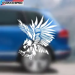 Виниловая Спортивная наклейка для автомобиля с изображением орла, гоночный стиль, корпус, задний бак, декоративная переводная картинка для