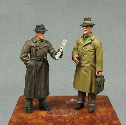 Модель из смолы 1/35 года строительный комплект фигурка европейская | Игрушки и