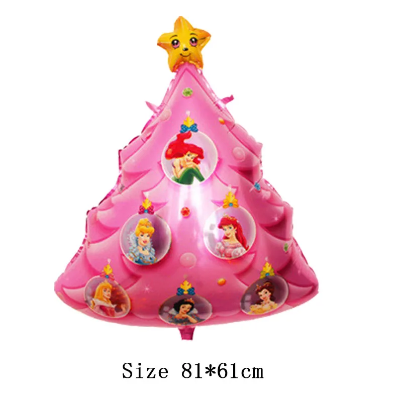 cartoon pink Новинка, Рождественские шары, Санта Клаус, снеговик, шар, Рождественский единорог, рождественские украшения для дома, год - Цвет: cartoon pink