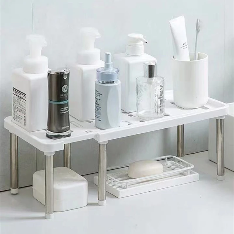 Ceny Szafa domowa Organizer półka do przechowywania półka kuchenna oszczędność miejsca szafa dekoracyjne półki uchwyty szafek