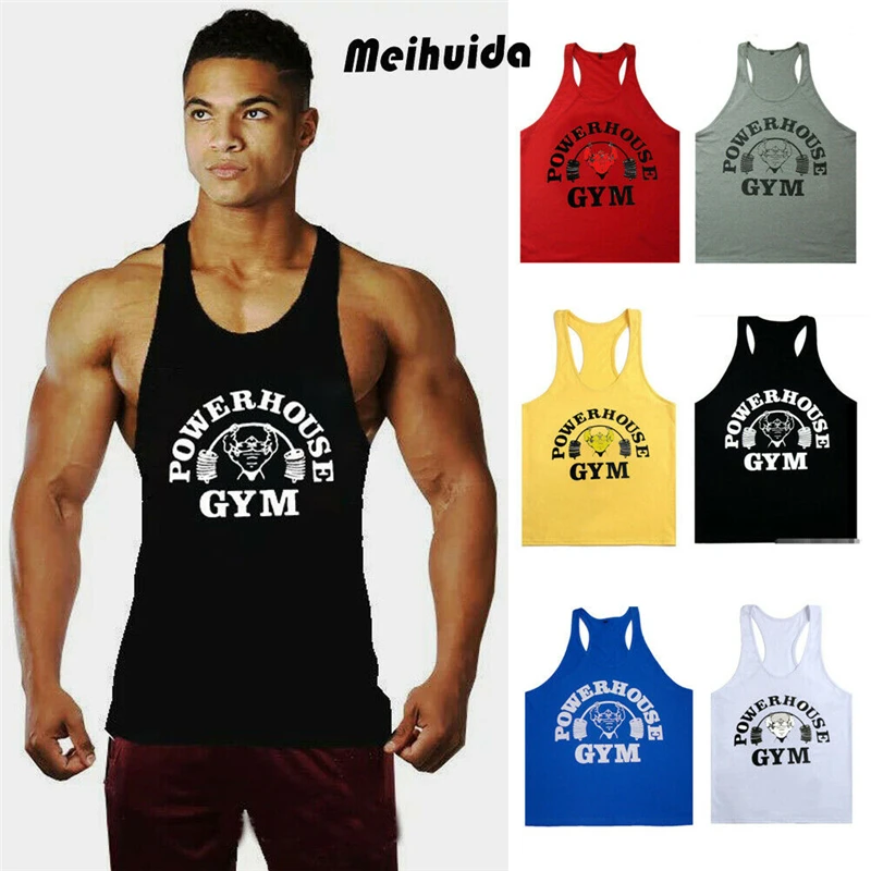Mxxl Tank Top Summer Singlet Gym Clothing Tee Stringer Bodybuilding Y