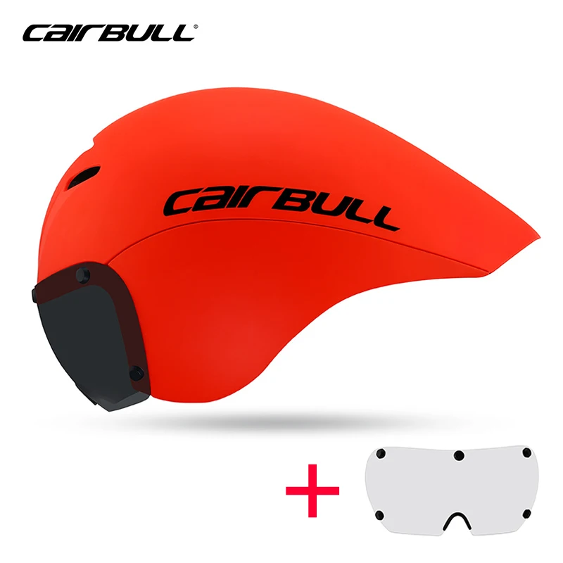 CAIRBULL велосипедный шлем Триатлон пробный TT дорожный гоночный Магнитный очки