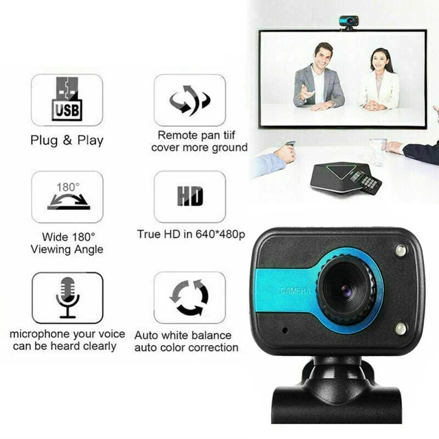 Webcam 480p Full Hd 1080p With External Microphone Camara Stand For Laptop  Desktop Video Calling For  Recording Web Cam - Webcams - AliExpress