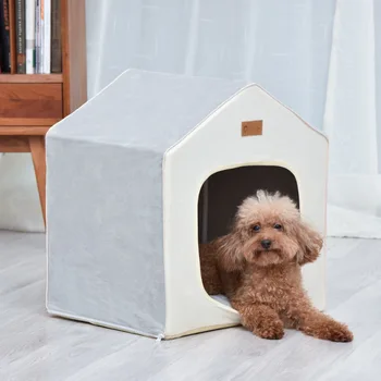 

Pet assembly house nest pet home Japanese deep sleep four seasons universal kennel mat blanket simple breathable comfortable